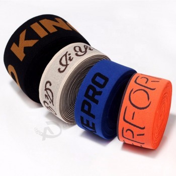 Hochwertiges elastisches Gurtband mit individuellem Logo