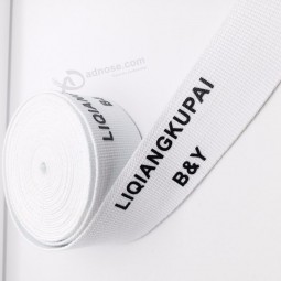 Sangle en polyester personnalisée de haute qualité de 1 pouce pour la couture, l’artisanat, les laisses, les sangles de sac