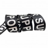 kleine Moq 25 mm geweven nylon platte elastische geweven jacquardriem voor tassen