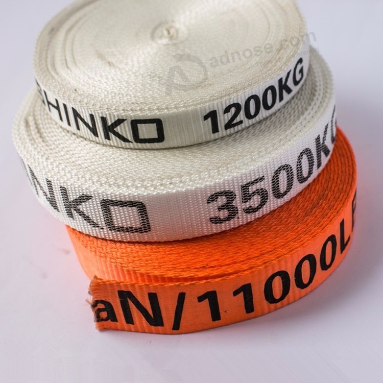 50mm 5000kg Polyester-Gewebeband / Polyester-Gurtband