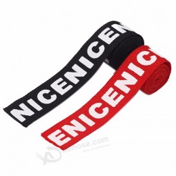 100mm populäres Großhandelskleidungsstück und Tasche verwendeten gesponnene kundenspezifische Polyester gedruckte Gurte / Nylongurtband