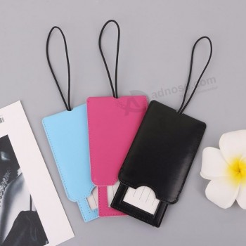 Cuir créatif Bagages Étiquettes Étiquettes Nom de la sangle Adresse Pièce d’identité Valise Sac Bagages Voyage