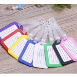 Hot koop bagage Tag koffer ID adreskaart koffer tags groothandel