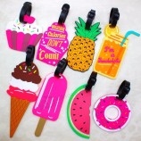 Custom Suitcase Luggage Tag Cartoon ID Address Holder