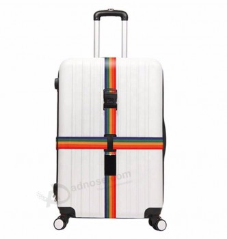 Ceinture de valise de voyage croisée réglable Sangle de ceinture de valise