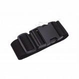 groothandel op maat verstelbare zwarte nylon bagageband
