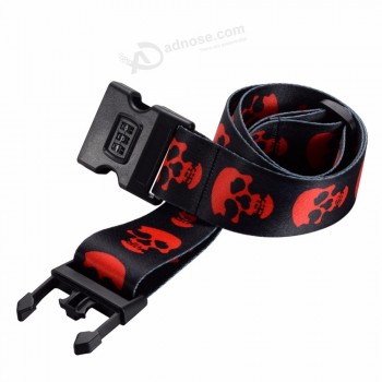 Bonne qualité Sangle De Ceinture De Bagages Avec Serrure TSA Et Ceinture De Sécurité À Échelle Numérique
