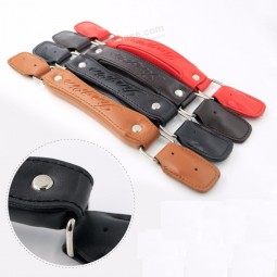 Luggage Replacement PU Leather Handle Fix Holders Suitcase Strap Manufacturer