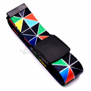 Ceinture tressée design personnalisé à la mode avec boucles en métal
