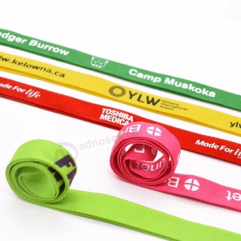 Correas de nylon impresas en cadena personalizadas coloridas para el asa del bolso