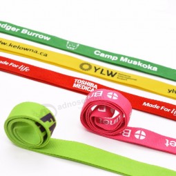 colorful custom daisy chain printed nylon webbing for bag handle
