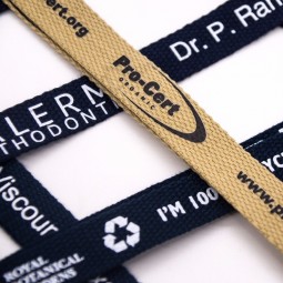 high duty organic cotton webbing and straps for bag