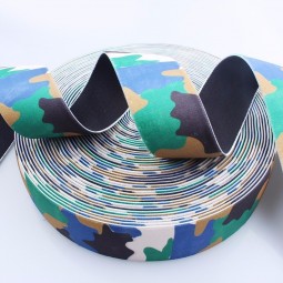 Sangle de lunettes de ski élastique camouflage imprimé à la mode