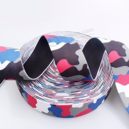 Bande de lunettes de ski élastique camouflage imprimé par sublimation