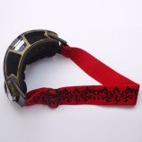 Hochwertiger, verstellbarer, elastischer Skibrillenriemen aus Jacquard mit individuellem Logo