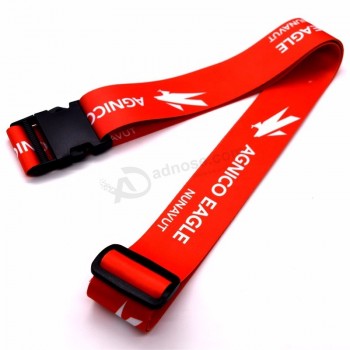 High quality sublimation personalized polyester luggage strap