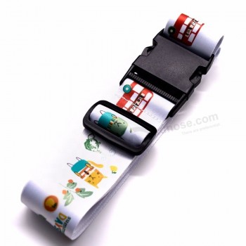 Sangle de ceinture élastique de voyage personnalisée en polyester