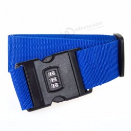 Ceinture à bagages avec serrure à combinaison à trois chiffres pour voyage direct en usine