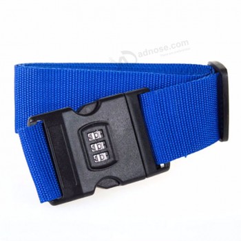 Ceinture à bagages avec serrure à combinaison à trois chiffres pour voyage direct en usine