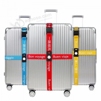 紛失防止便利な調整可能なスーツケース手荷物セキュリティストラップ梱包ベルト