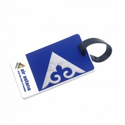 Etiqueta de equipaje de avión de emiratos personalizados de PVC impermeable