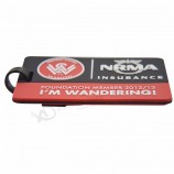 Tag personalizzato per nome personale titolare hotel in silicone