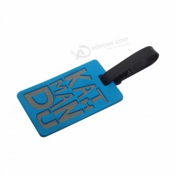 Personalized Rubber PVC wedding favors luggage tag