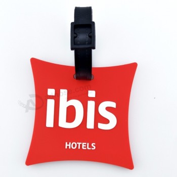 etichetta personalizzata per bagagli in gomma per hotel