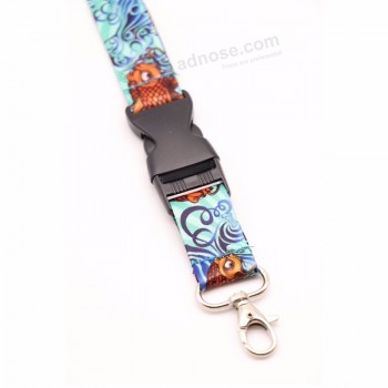 China Wholesale Custom Printed Retractable Tool Wrist Neck Lanyard for keys