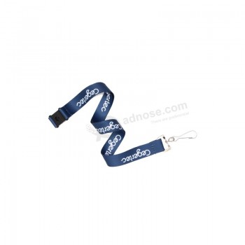 2019 cordão de pescoço impresso personalizado para chaves com fivela destacável com logotipo de impressão / logotipo de transferência de calor
