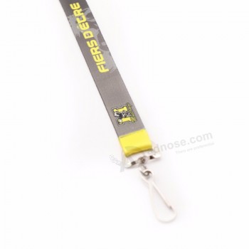 China good reputation Retractable Badge Reel lanyard for key with cheap polyester no minimum order