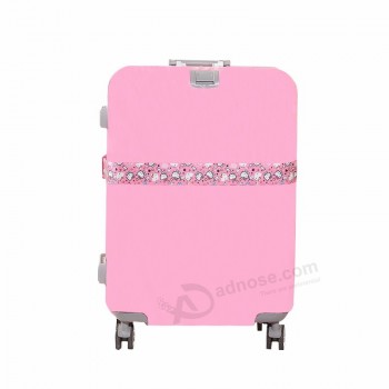 Rose Hello Kitty Nylon Sangles Bagages Coffre-fort Ceintures d’emballage Fournitures d’accessoires de voyage