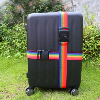 correias de nylon bagagem ajustável viajar ao ar livre saco de acampamento acessórios
