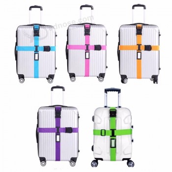 Sangle de Bagage Personnalisée Ceinture Croisée Emballage Sangle de Voyage Ajustable