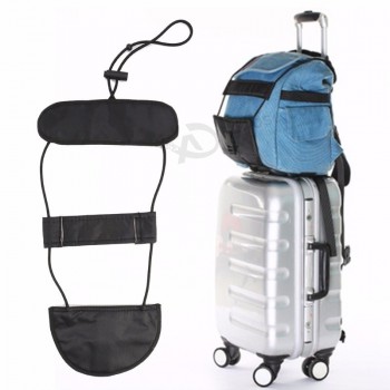 faixa preta personalizada pacote saco de bagagem de viagem durável cinto mala