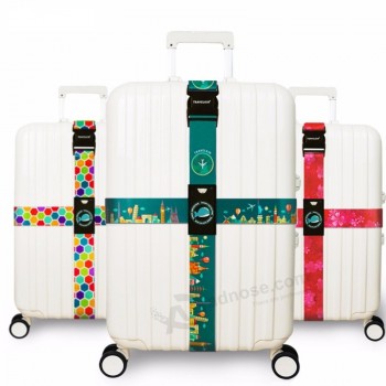 荷物クロスベルト調節可能な旅行スーツケースバンド旅行アクセサリー高品質