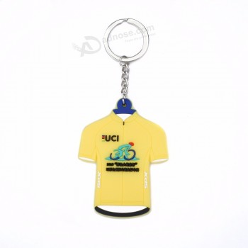 llavero de goma en forma de venta caliente regalos promocionales de PVC llaveros de goma personalizados