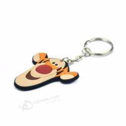 shaped silicone rubber cartoon 3d keychain