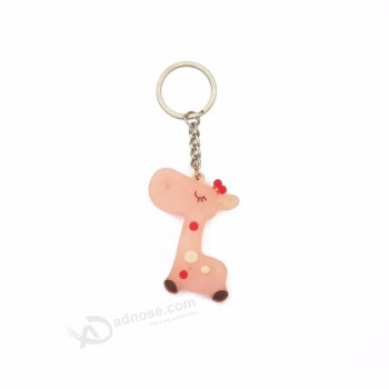 Porte-clés en caoutchouc PVC 3D personnalisé pour souvenir