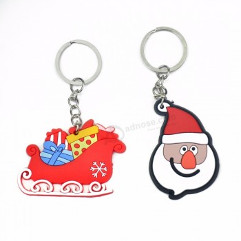 3D cute soft rubber pvc keychain for wholesale