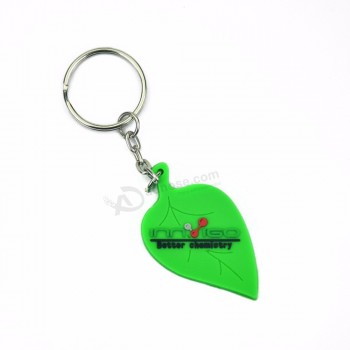 Porte-clés en PVC souple en caoutchouc souple de forme personnalisée