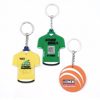 Gummi-Soft-PVC-Schlüsselanhänger, Schlüsselanhänger individuelles Logo