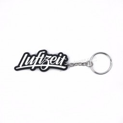merknaam siliconen logo custom design cartoon rubberen sleutelhangers