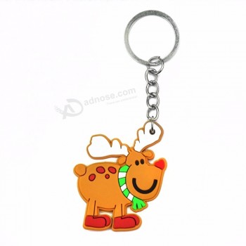 Porte-clés en métal logo personnalisé vierge