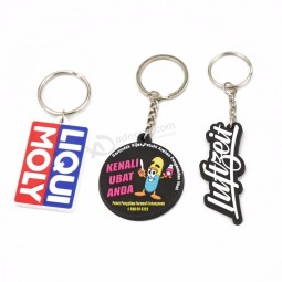 Cadeau promotionnel Porte-clés en PVC souple Porte-clés en PVC souple 3D