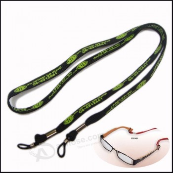 poliéster de 10 mm de ancho, tejido estrecho / tubular, cordón de poliéster, soporte para identificación de cuello, para soporte de gafas
