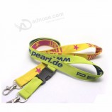 Cordón personalizado de poliéster impreso tejido / jacquard / bordado logo para regalos
