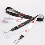 cordón personalizado de serigrafía / logotipo de nylon personalizado cordón personalizado con configuración gratuita