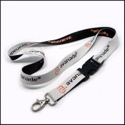 Giveaway tissé tricoté à la main / commuté logo porte-badge personnalisé lanière pour employé