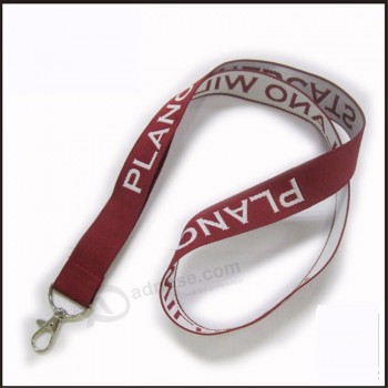 Promotion Tissé/Jacquard/Brodé Logo Porte-badge d’identification personnalisé Lanière pour le spectacle